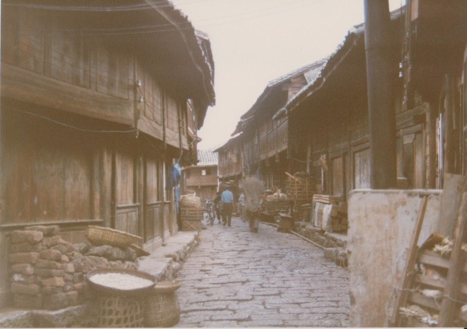 China 1987. Can't recall the name of this place but I have a feeling it's no longer there, given the relentless pace of 